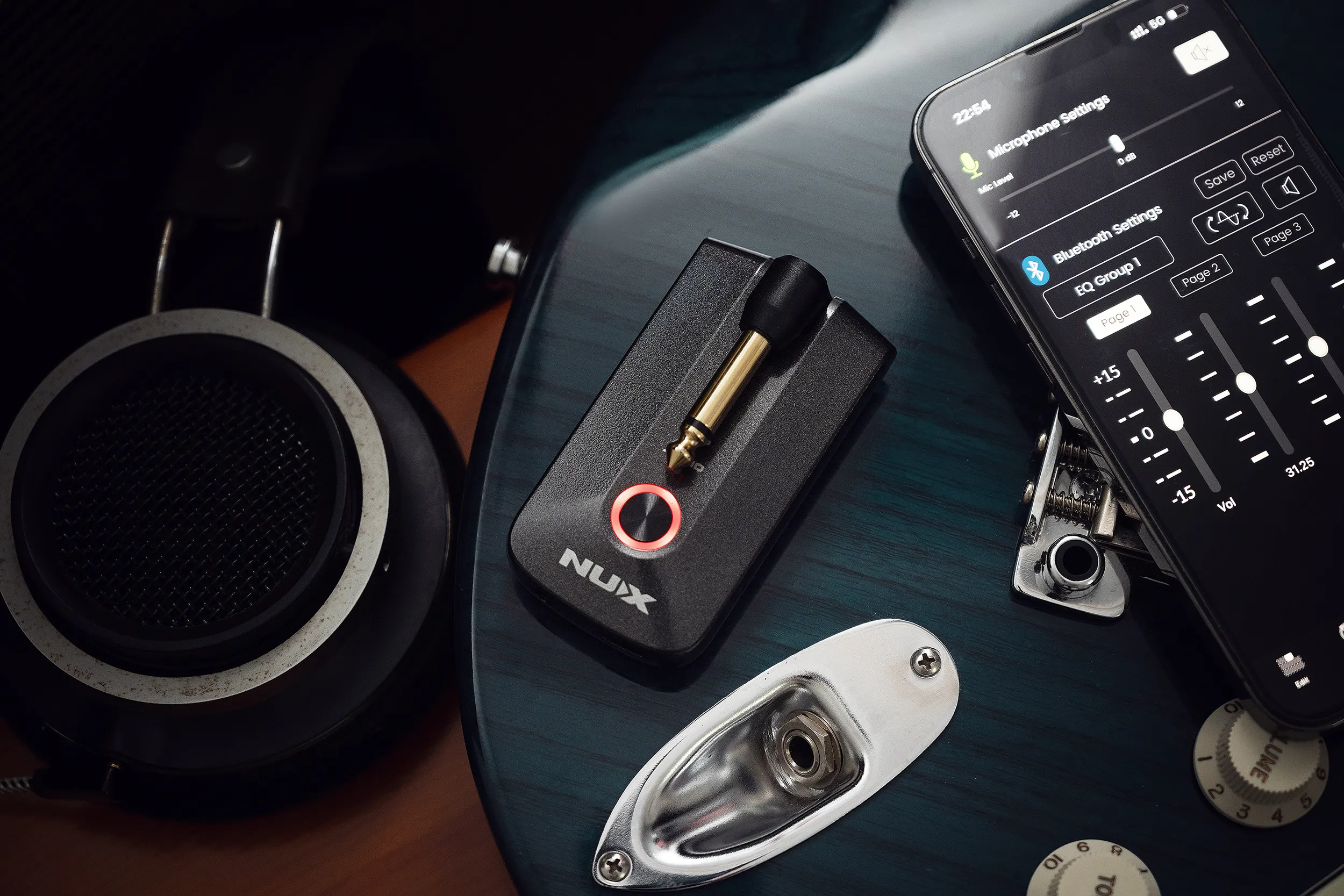 NUX Mighty Plug Pro გიტარის პროცესორი ყურსასმენისთვის