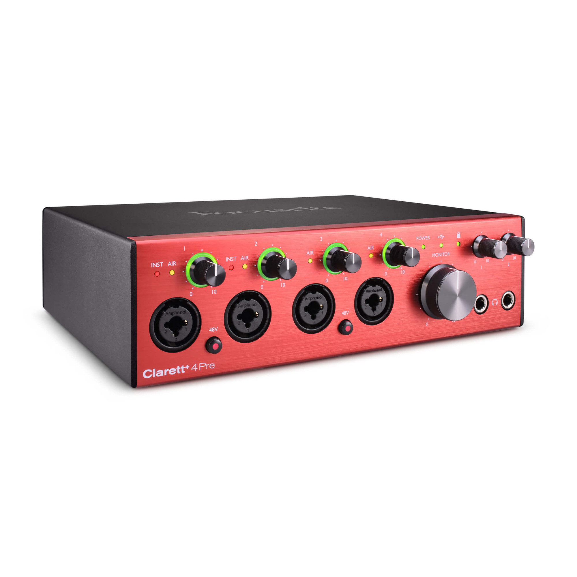 Focusrite CLARETT+ 4PRE პროფესიონალური აუდიო ინტერფეისი