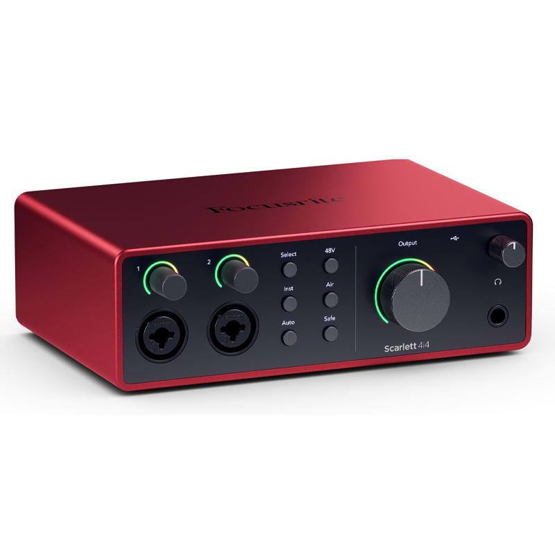 Focusrite Scarlett 4i4 (4th Gen) აუდიო ინტერფეისი