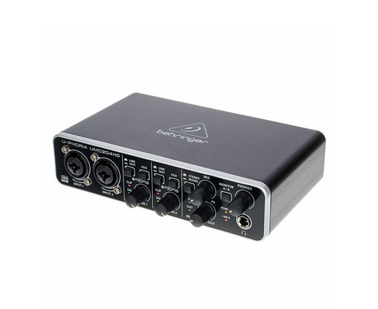 Behringer UMC204HD აუდიო ინტერფეისი