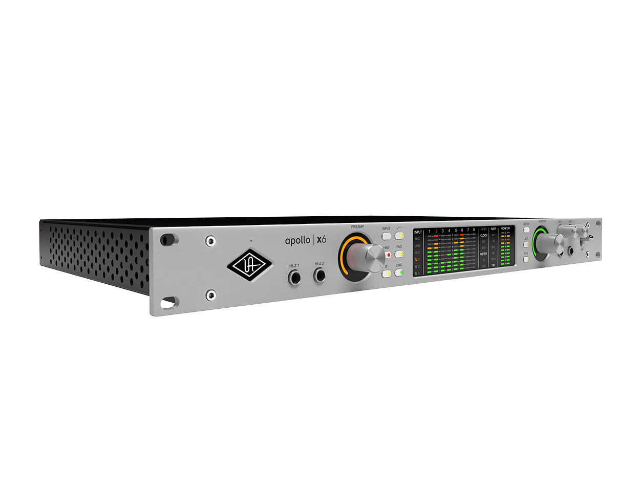 Universal Audio Apollo x6 პროფესიონალური Thunderbolt აუდიო ინტერფეისი