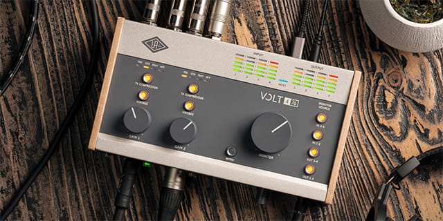 Universal Audio Volt 476 Portable 4x4 აუდიო ინტერფეისი