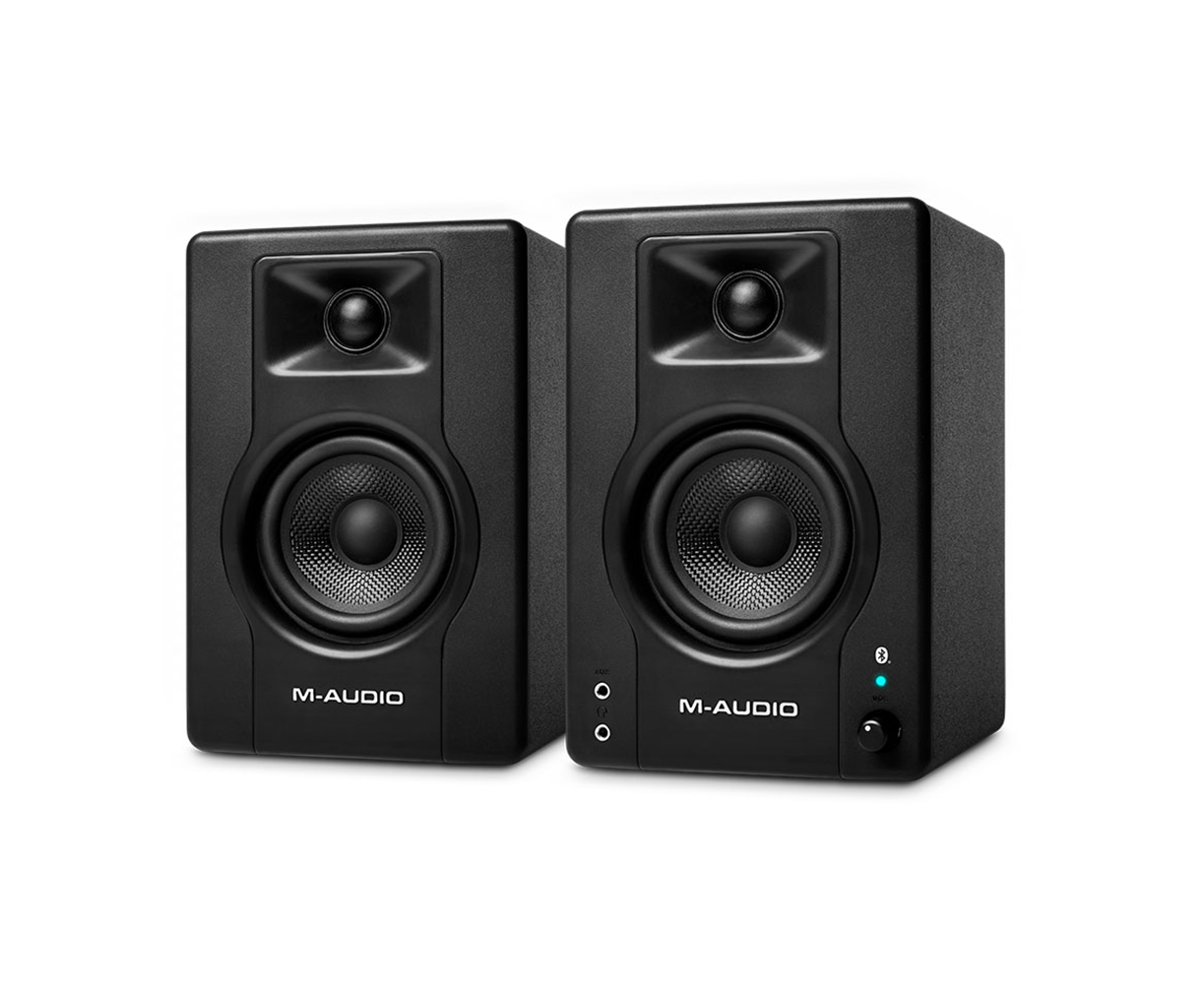 M-Audio BX3PAIRBT Bluetooth სტუდიური Desktop დინამიკები *წყვილი