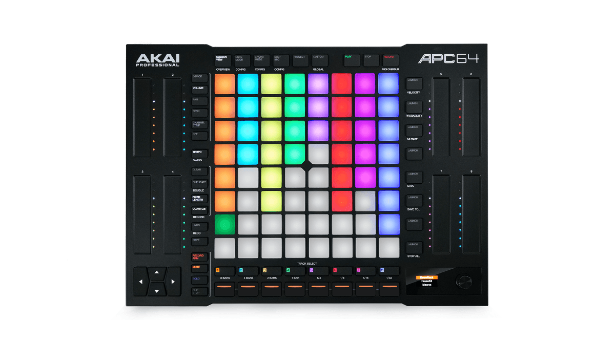 AKAI APC64 Ableton Pad კონტროლერი
