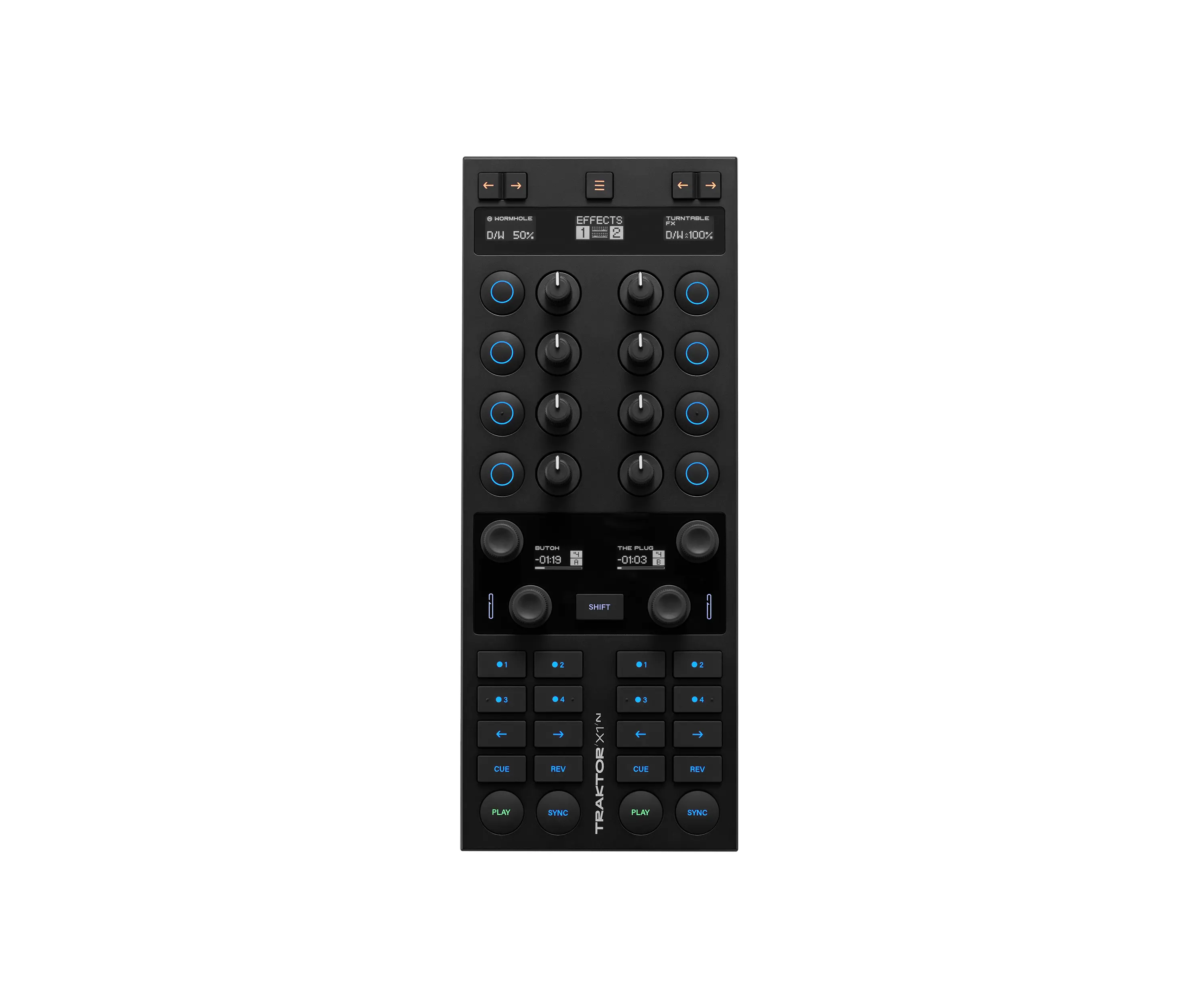 Native-instruments TRAKTOR KONTROL X1 MK3 DJ კონტროლერი