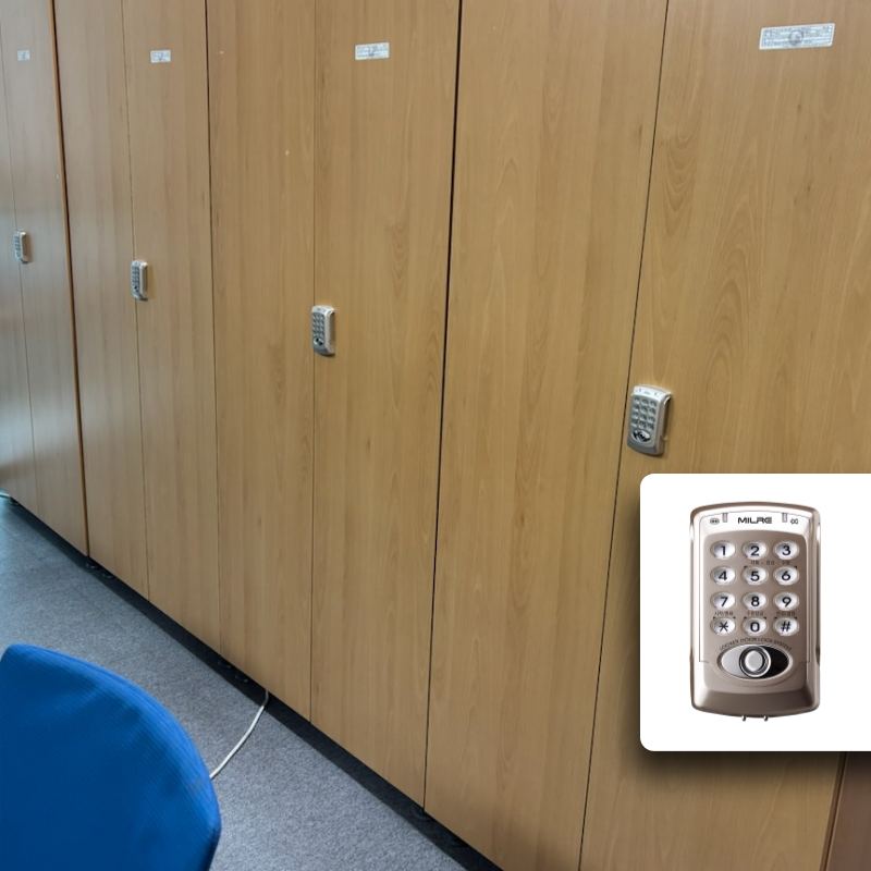 세종시 교육청 사물함 전자키 설치 현장