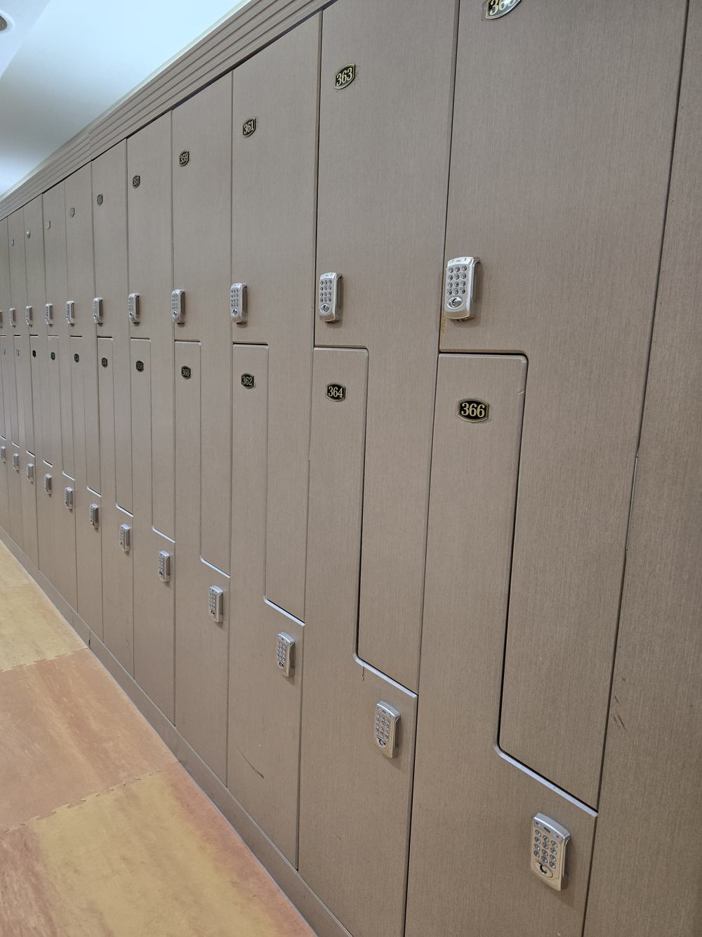 영등포 국회의사당 사물함 전자키 시공 사진 2