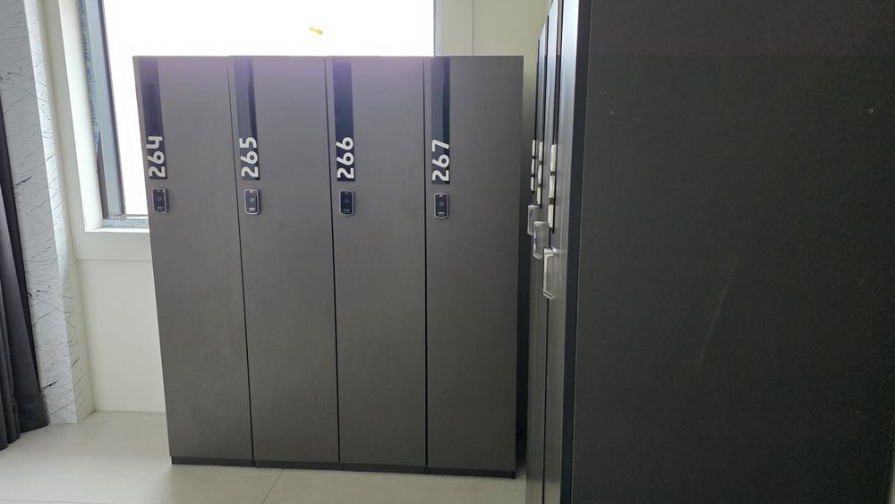 전주시 웨스틴헤라 컨벤션 사물함 전자키 시공 사진 4
