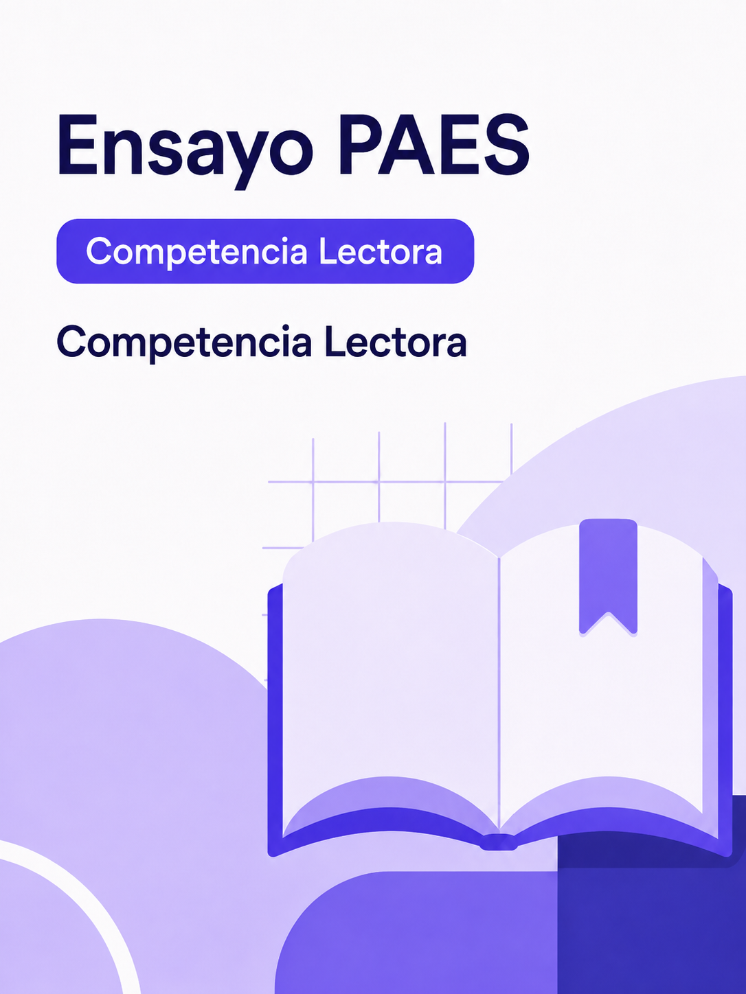 Portada de Ensayo PAES Competencia Lectora
