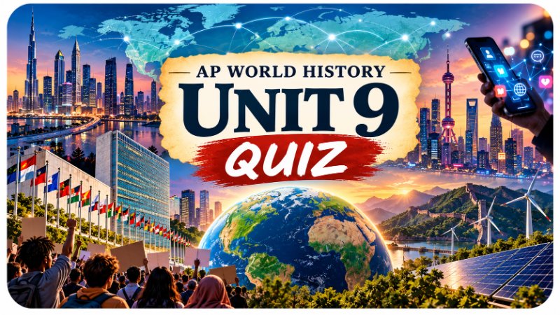 AP® World History: Modern · Globalization Quiz quiz