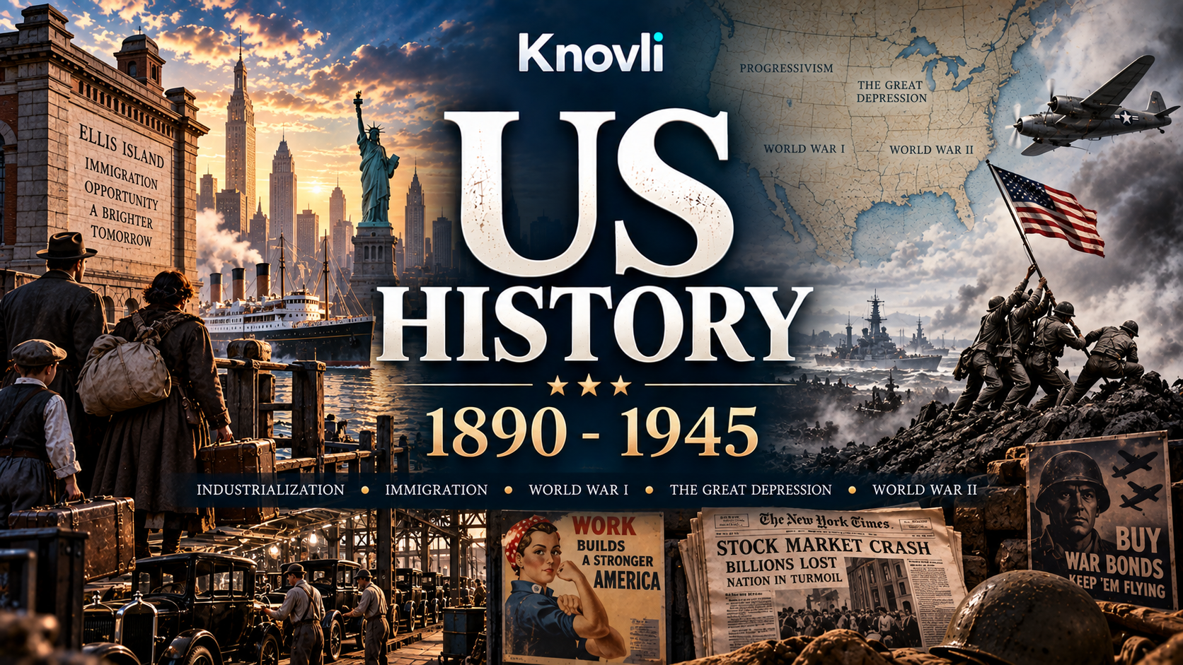 AP® U.S. History, 1890 - 1945 quiz
