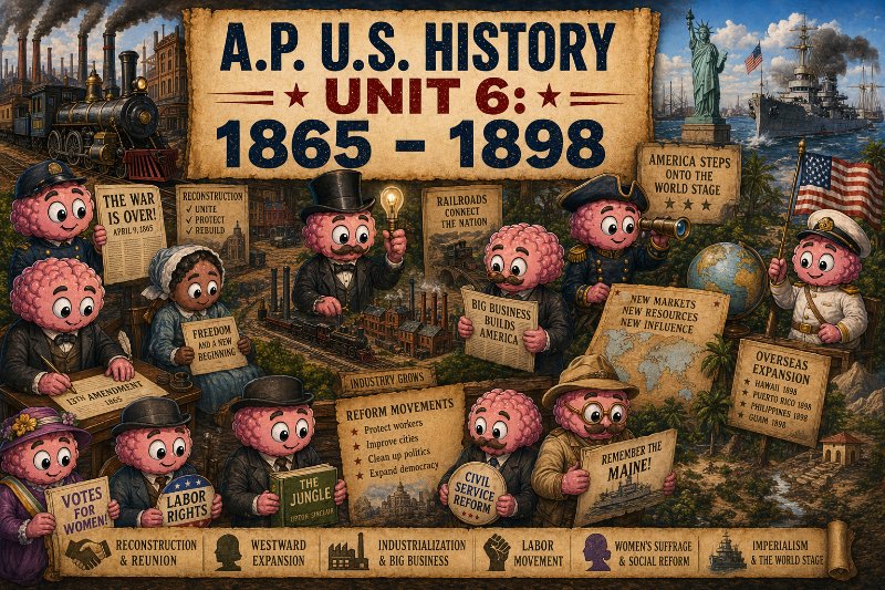 AP® U.S. History, 1865 - 1898 (Enhanced) quiz