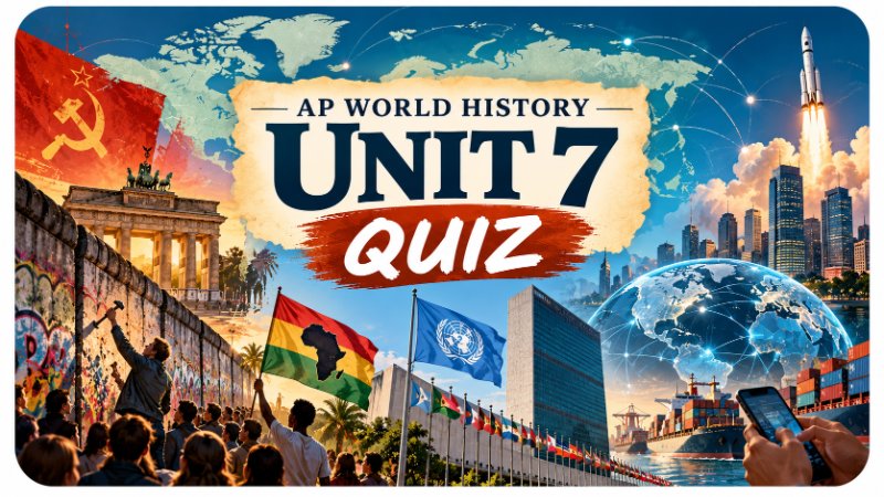 AP® World History: Modern · Global Conflict Quiz quiz