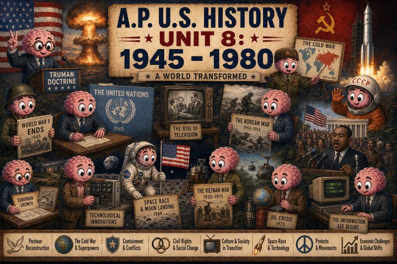 AP® U.S. History, 1945 - 1980 (Enhanced) quiz