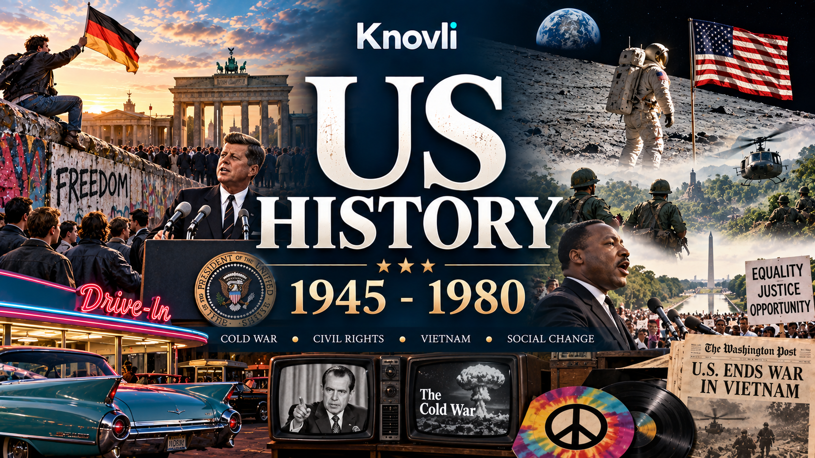 AP® U.S. History, 1945 - 1980 quiz