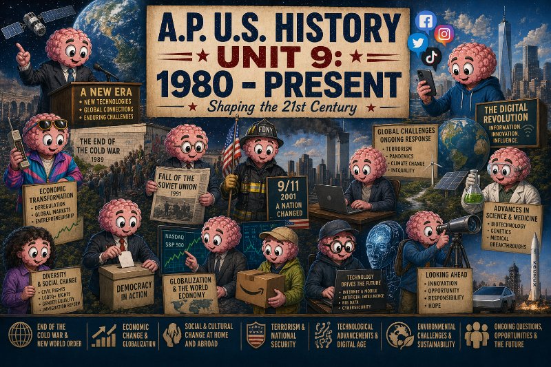 AP® U.S. History, 1980 - Present (Enhanced) quiz