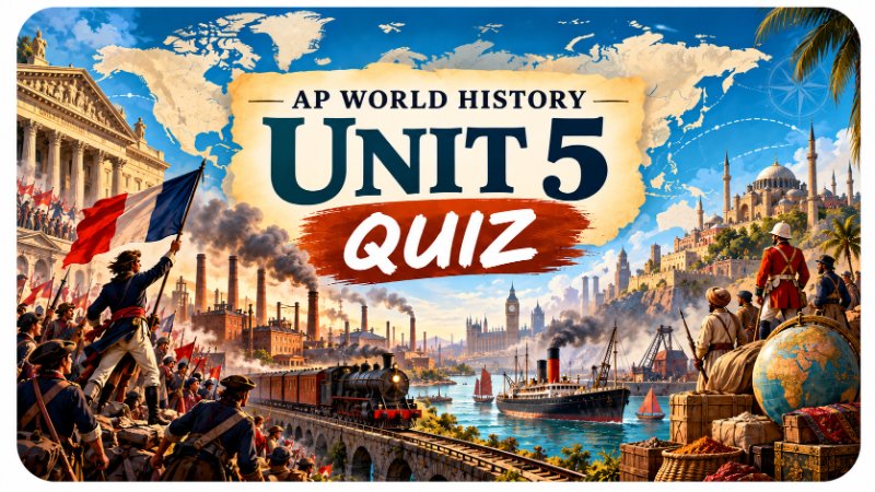 AP® World History: Modern · Revolutions Quiz quiz