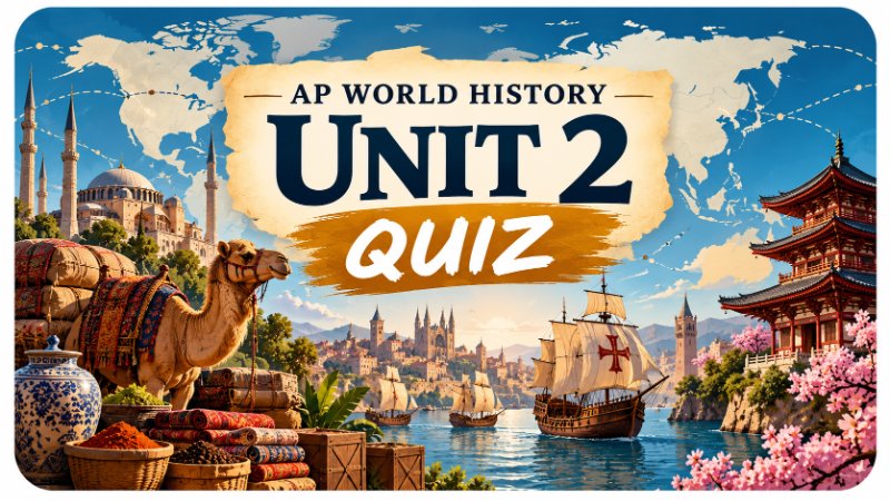 AP® World History: Modern · Networks of Exchange Quiz quiz