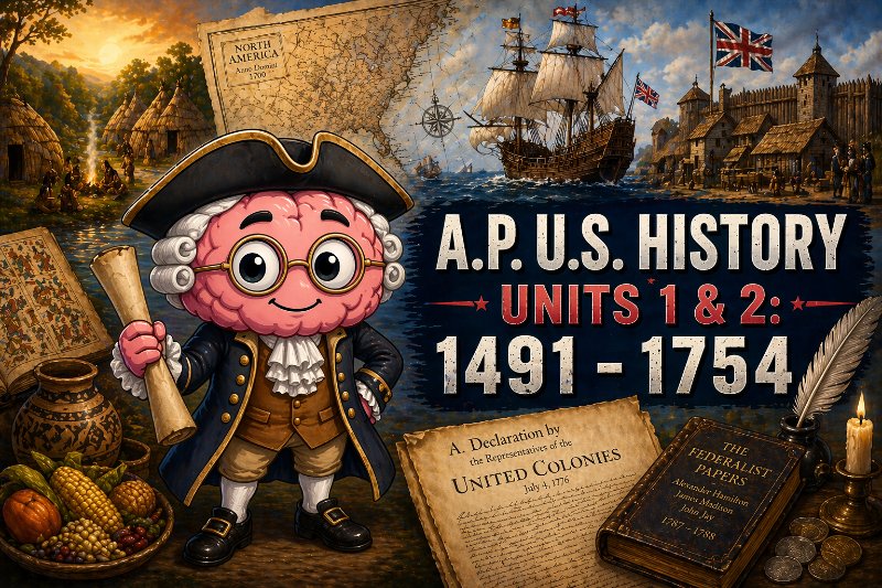 AP® U.S. History, 1491 - 1754 (Enhanced) quiz