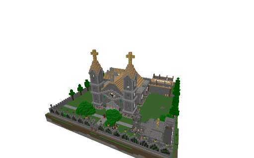 new church with old church san angel