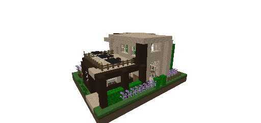 modern house comfort. Small