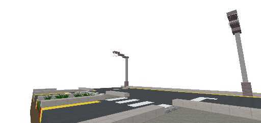 Jalan Pertigaan Jalur Aspal 4