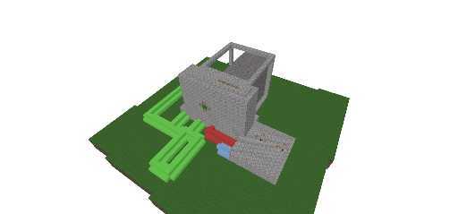 Cube Automatic Working Redstone