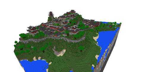 vila chinesa da montanha