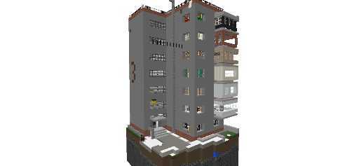 Одноподъездный 7и этажный дом