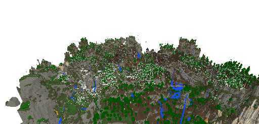 Japanese mountain range