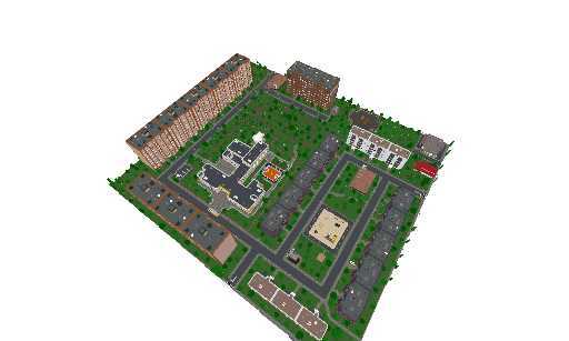 Микрорайон Никограда (города Ютубера Канал Ника”)”