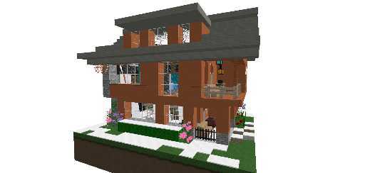 pequeña y hermosa y bella casa