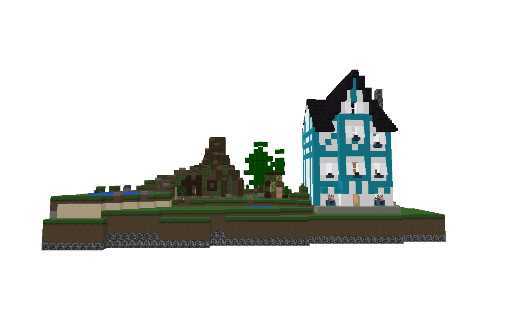 shrek house, duloc house