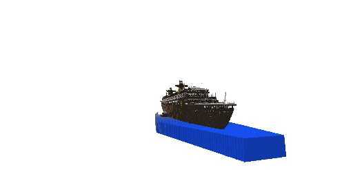 ss norway ghost ship 2025 with tugboat