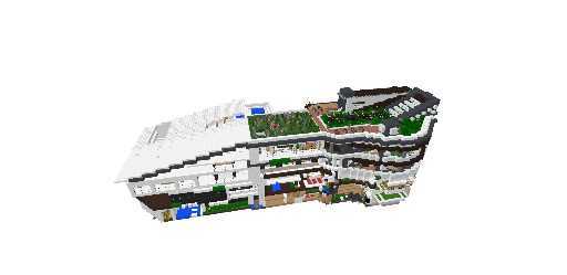 reduced modern house