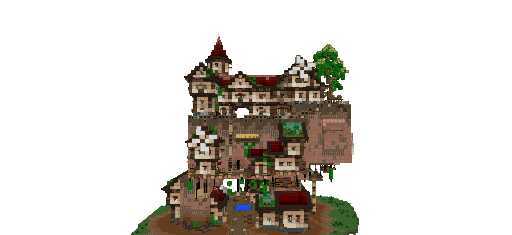 medieval hotel (decorated)