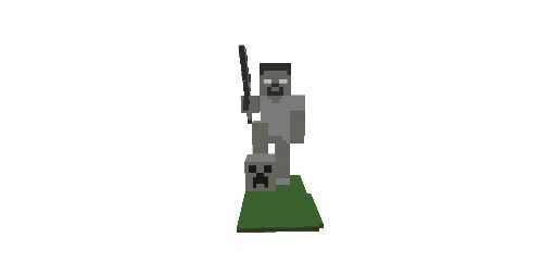 Ismail’s Herobrine statue