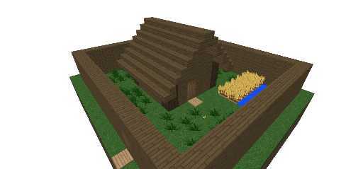 Деревенский домик