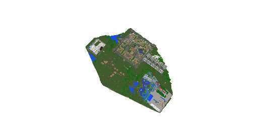 small city with railway transportation