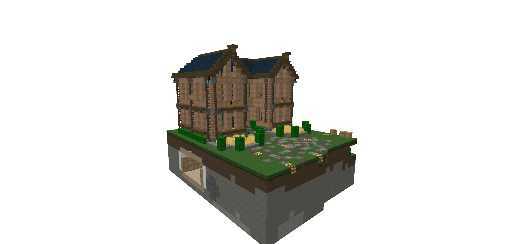 casa moderna, mas sala de cofres subterránea y cultivo