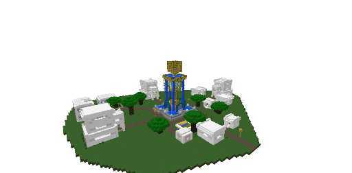 Minecraft legends village.(complete)