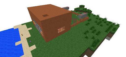 hardcore survival house with Animal Farm