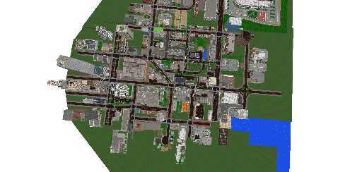 крупный город