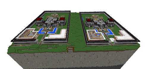 Two Tecno Gamer castle