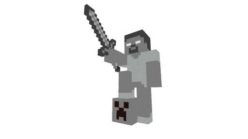 Herobrine statue