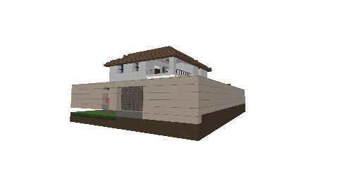 casa com jardim e piscina