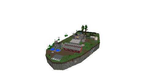 Isla Sorna 1993 In-gen Laboratory and Achillobators paddock