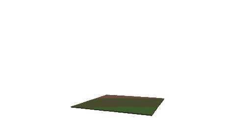 Plataforma gigante de tierra para aplanar