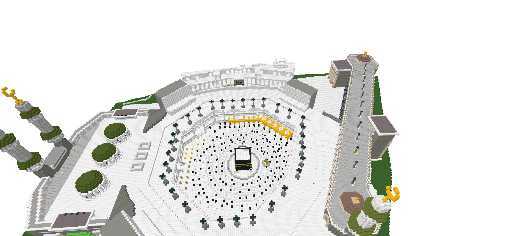 THE KAABA MADE BY NABIL MAHMOUD