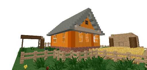 Деревенский дом